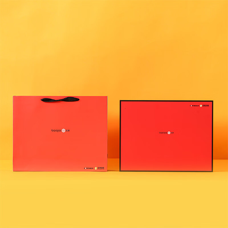 豹牌 BP-T60按摩器套装 红色 保温杯 杯颈椎按摩仪 电动牙刷 组合高清大图