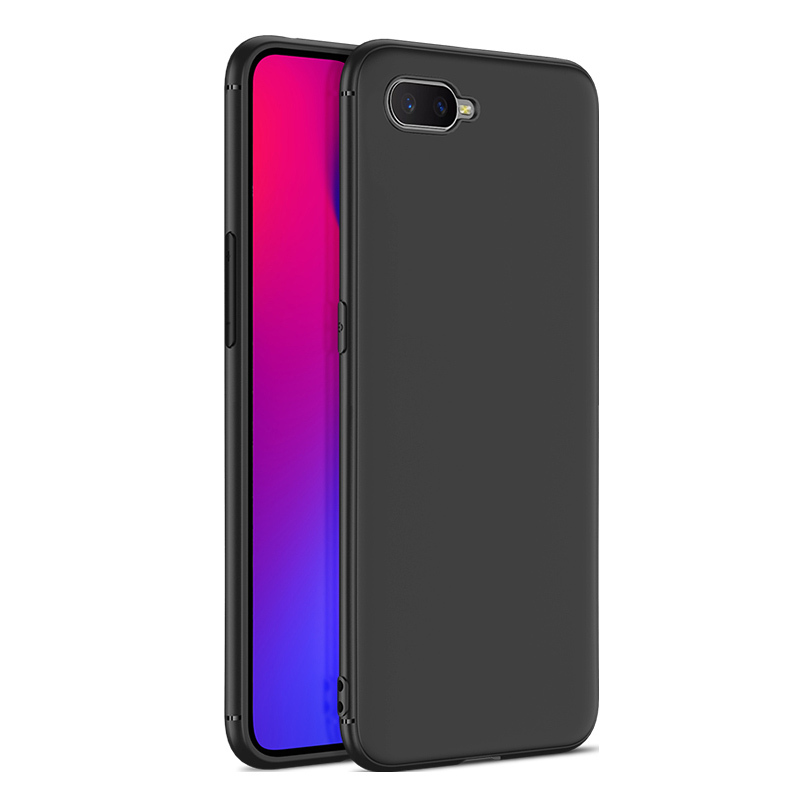 oppoa5手机壳磨砂黑色软壳a五外壳防摔pbam00软硅胶全包边保护套男女