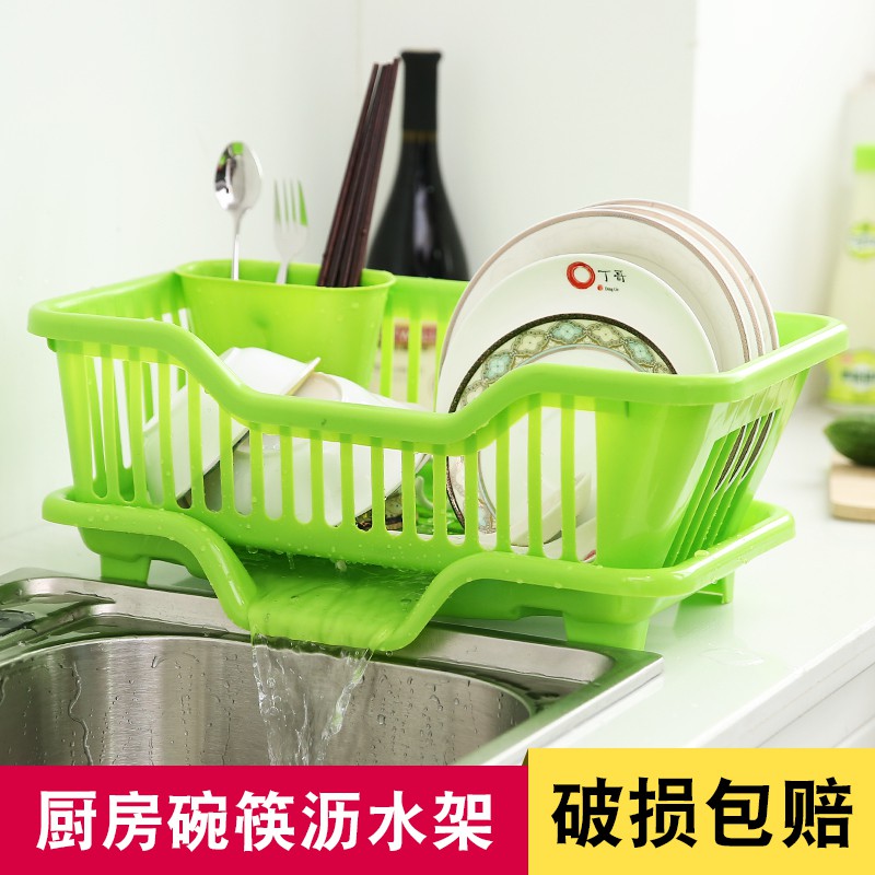 碗架 厨房用品沥水碗架厨房碗盘置物架碟筷子收纳架收纳篮置物架收纳层架 三维工匠高清大图