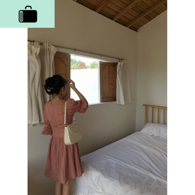 2020夏季新上复古小众vintage手提包 时尚百搭单肩斜挎气质包包女NEW LAKE女斜挎包图片