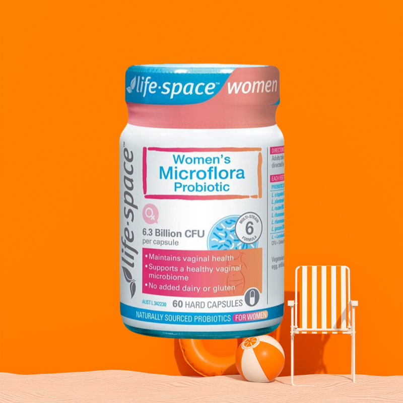 益倍适Life Space女性益生菌60粒 澳洲原装进口 孕期哺乳期可用 膳食营养补充剂高清大图