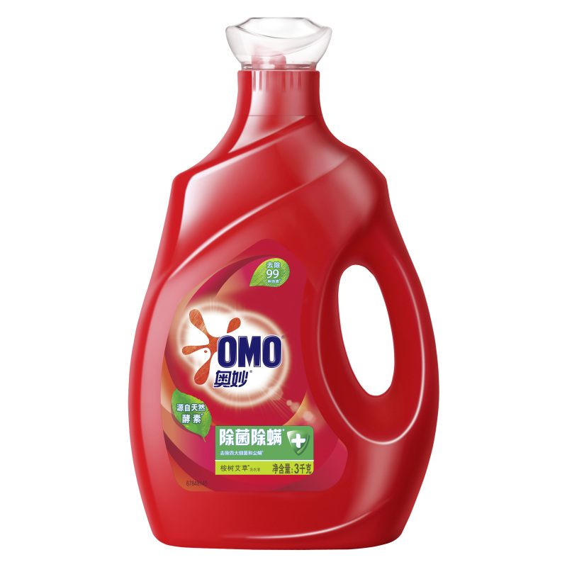 [14.8斤+礼包]奥妙除菌除螨洗衣液3KG*2+1KG+420ml*2