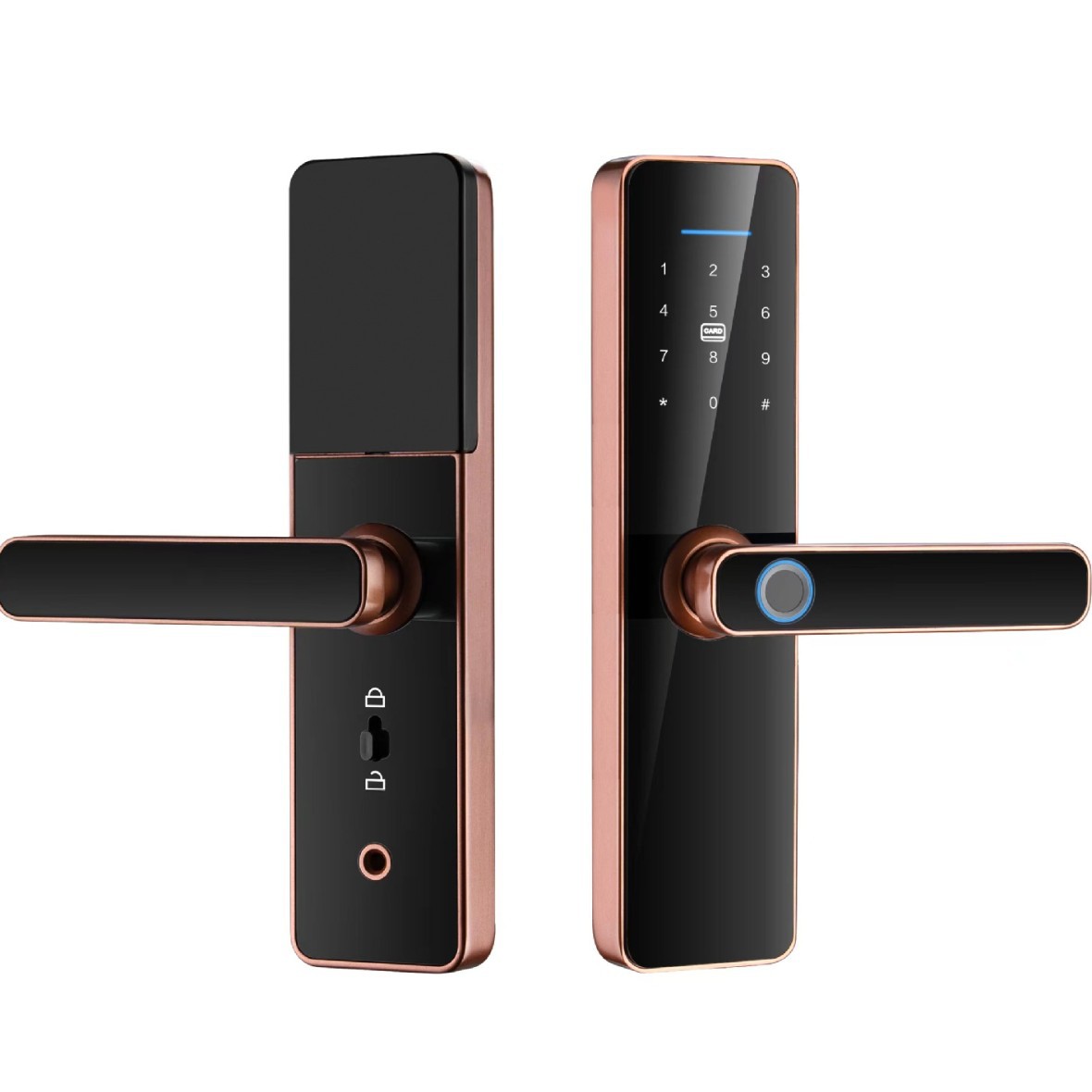 室内门锁Z3S含24*240锁体智能锁电子锁高清大图