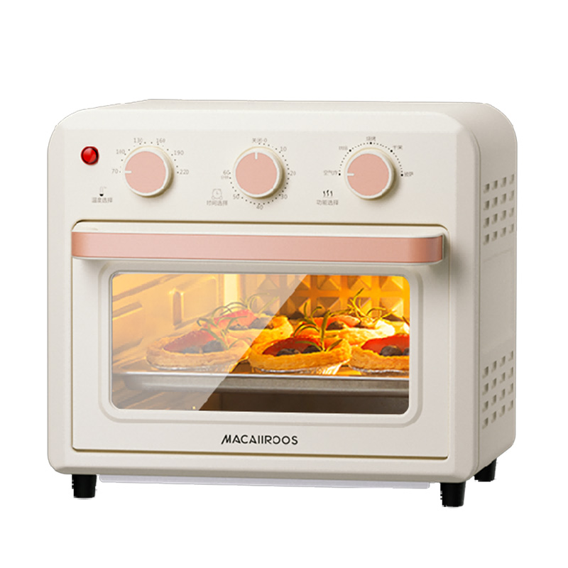 迈卡罗烤箱小巧精致受热均匀快速升温操作便捷MC-KL15M