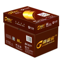 晶彩高品乐复印纸 A4 80g 5包/箱 500张/包X
