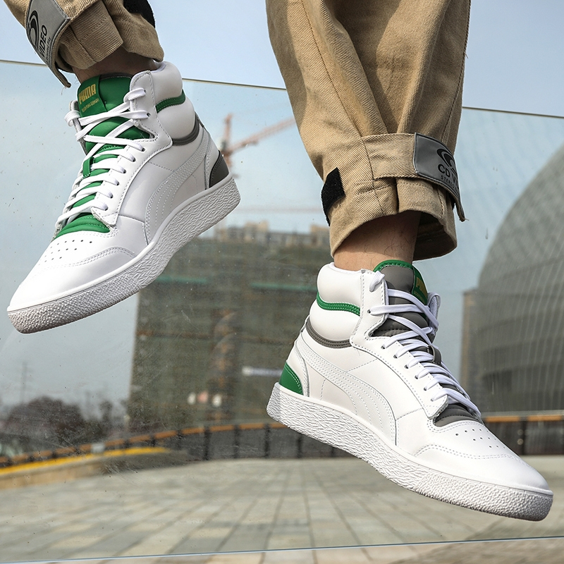PUMA彪马运动鞋男鞋女鞋2022春新款情侣高帮板鞋休闲鞋37084720