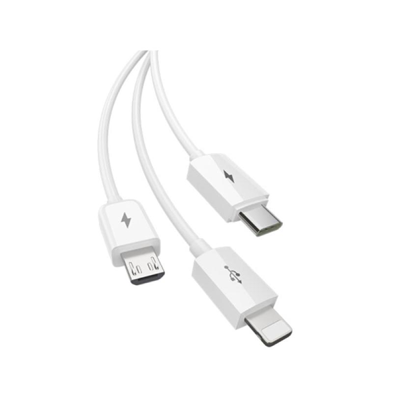 品胜 三合一数据线 AP07-1200 1.2米