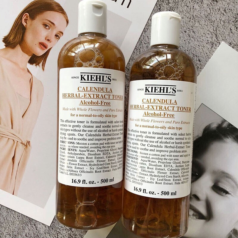 [油痘肌挚爱]Kieh l’s 科颜氏金盏花爽肤水500ml 植萃爽肤水 补水保湿控油高清大图