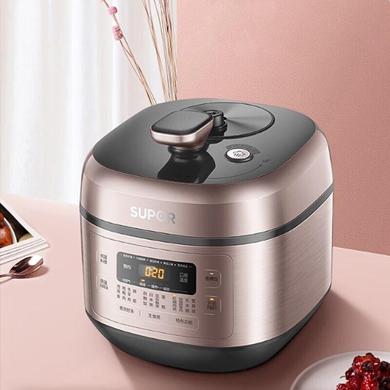苏泊尔(SUPOR) 精钢球釜多功能智能压力锅 一锅双胆 SY-60FC25Q高清大图