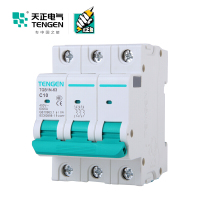 天正电气 空气开关 TGB1N-63 3P C 10A 6KA 01060270124 微型断路器