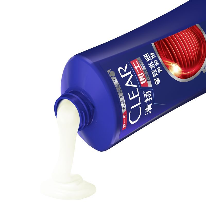 清扬(CLEAR)男士去屑洗发水 多效水润养护型500g所有发质[联合利华]