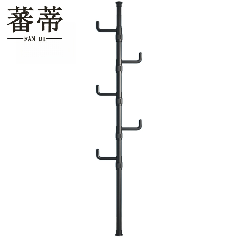 蕃蒂 挂衣杆5挂钩 根