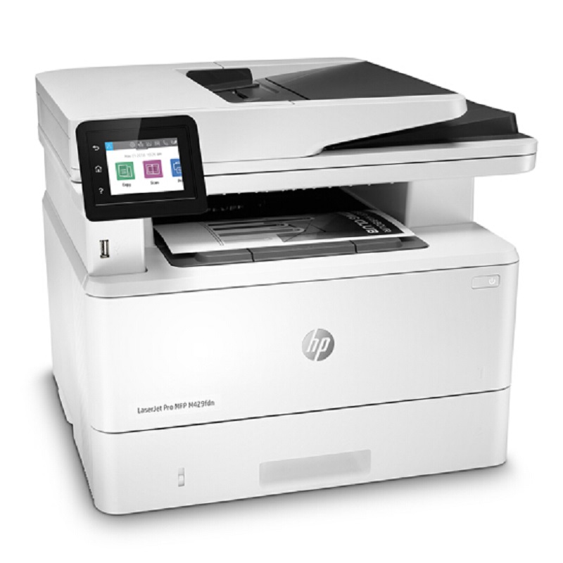 惠普（HP）LaserJet Pro MFPM429fdn黑白A4激光多功能打印机一体机（打印复印扫描传真）（尊享服务L）高清大图