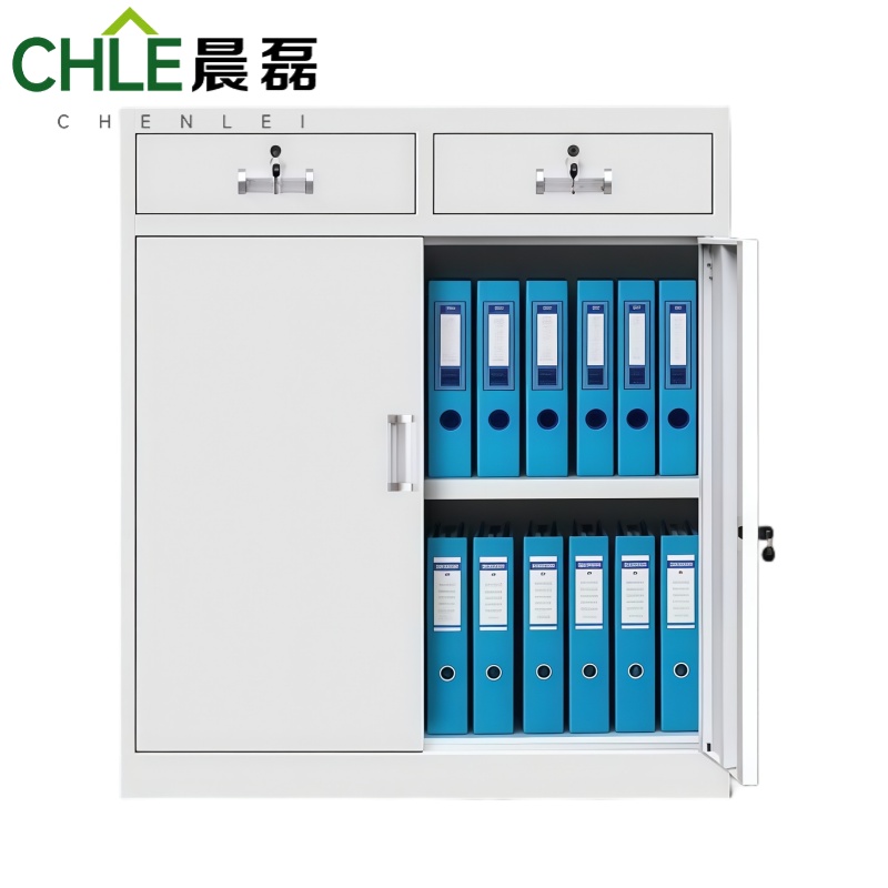 晨磊办公柜矮柜 二斗/台高清大图