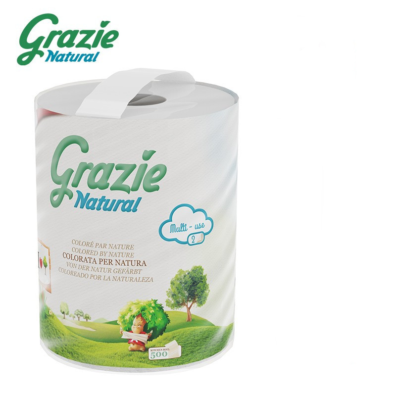 古拉爵 Grazie进口厨房纸 一卷装 500节（SZYD）