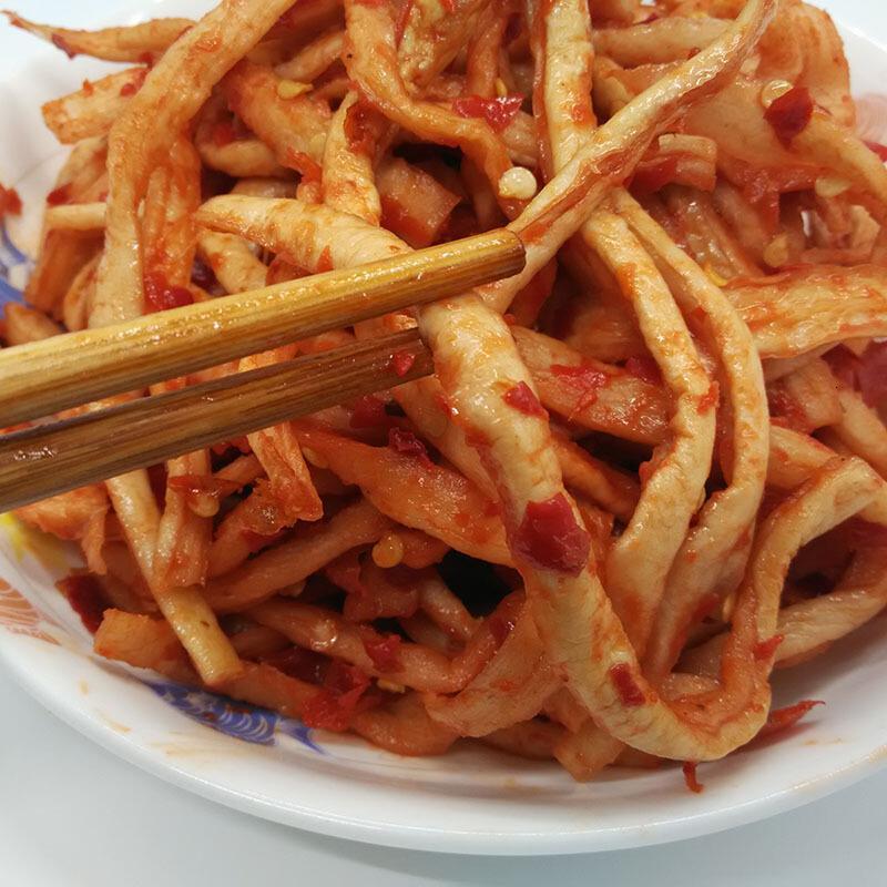 湖南特产辣椒萝卜条2斤香辣剁椒萝卜干咸菜香辣脆下饭菜