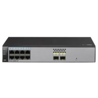 华为数通智选 S1720-10GW-2P 8口交换机全千兆8电口2光口Web管理Vlan二层接入高速办公组网