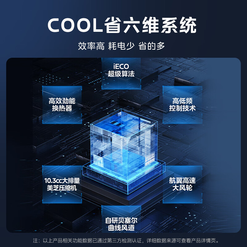 美的(Midea)空调大1匹p酷省电Pro新一级能效变频冷暖壁挂式家用卧室智能挂机KFR-26GW/N8KS1-1P