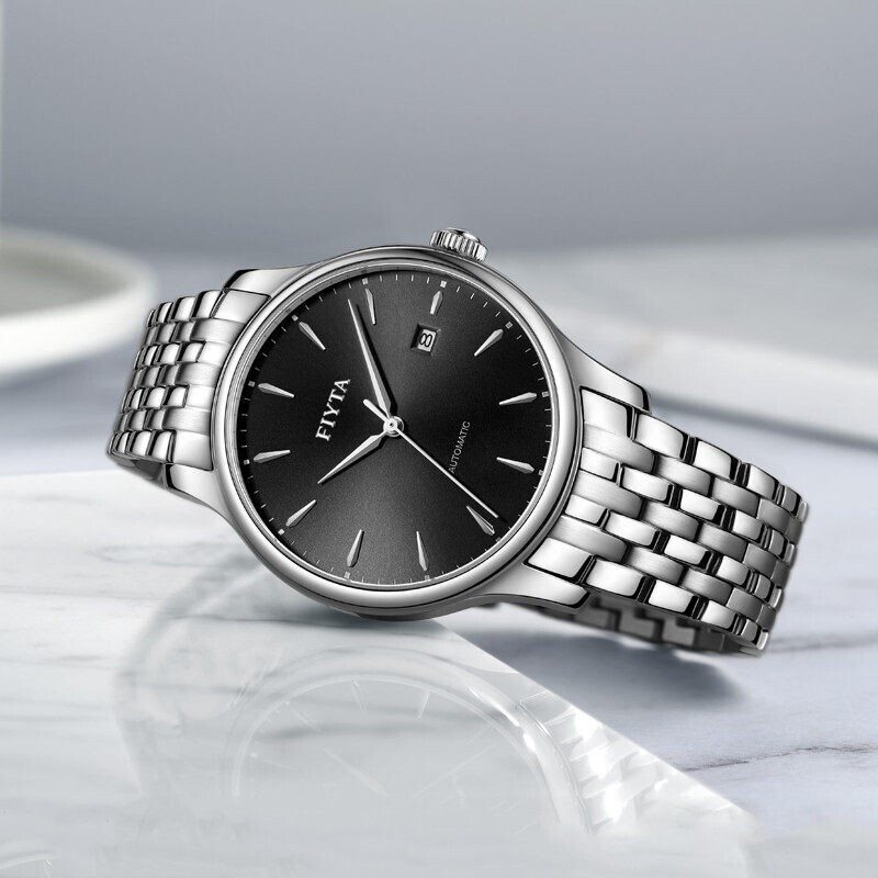 飞亚达自动机械男士手表简约商务时尚男士手表dga29001wbw