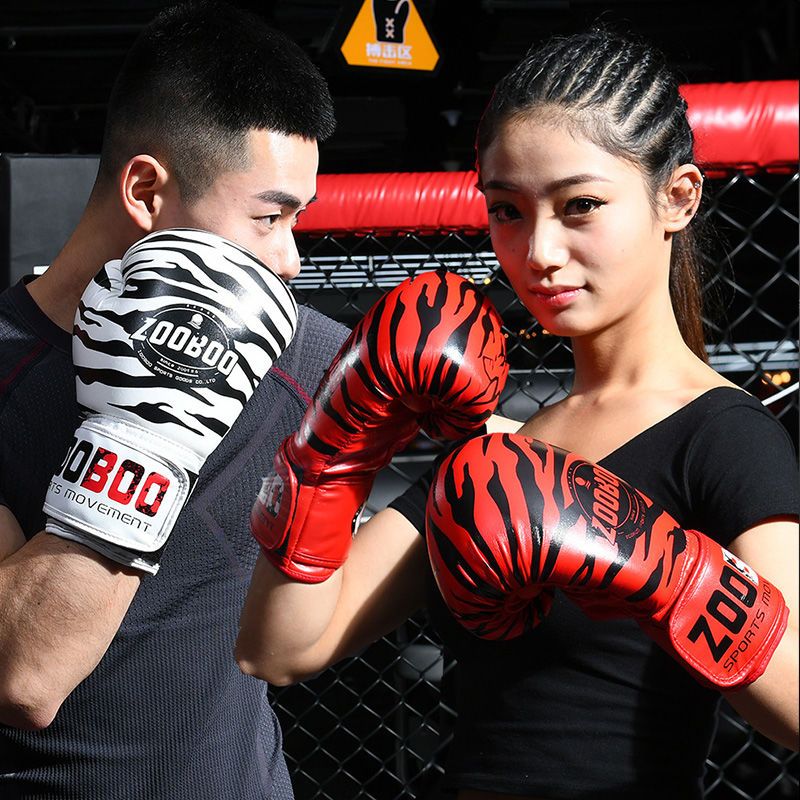 拳击手套成人儿童手套散打拳套男女训练沙袋泰拳半指格斗搏击专用