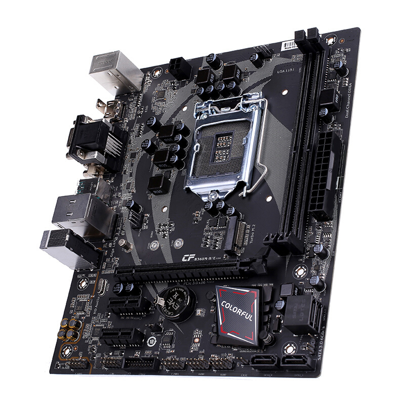 七彩虹（Colorful）Battle Axe C.B360M-HD DELUXE V20 游戏主板 （Intel B360/LGA 1151）