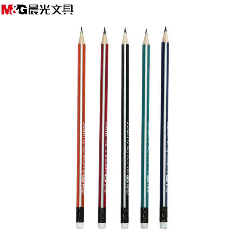 晨光(M&G)AWP30901 HB铅笔2盒 12支/盒木杆铅笔三角抽条铅笔 绘图笔 画画笔 绘画笔学生文具办公用品