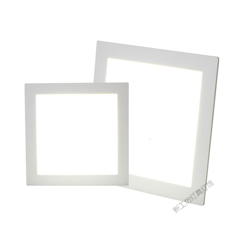 苏宁放心购 方形暗装LED厨卫灯嵌入式厨房阳台吸顶灯浴室灯具卫生间开孔16~17高清大图
