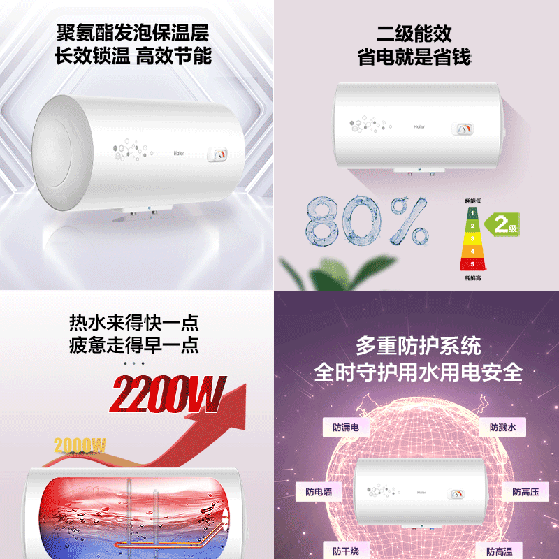 海尔电热水器EC6001-PF1