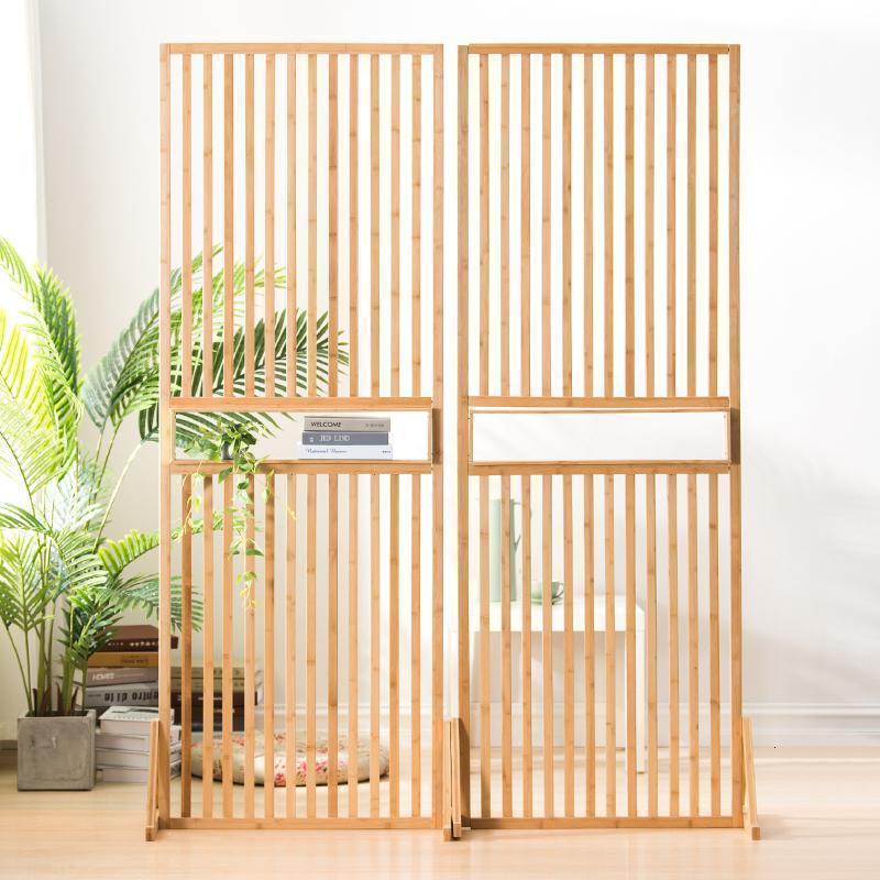 BONJEAN新中式屏风隔断客厅卧室玄关简约现代遮挡家用实木小户型座屏