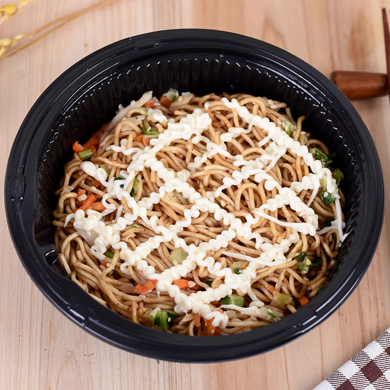 日清(NISSIN) UFO飞碟炒面铁板色拉鱿鱼风味 123g/碗 12碗装 速食 拌面 整箱 捞面 干拌面 方便面高清大图