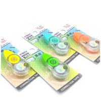 晨光 ACT54701小清新创意涂改修正带 颜色随机 12卡装 5米 24卡/盒