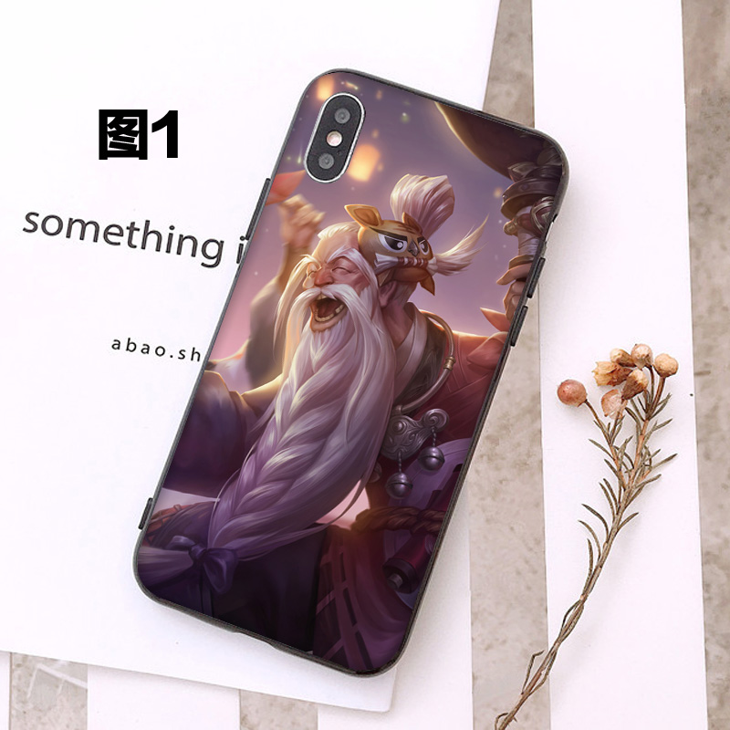 三星S21U1tra-图1 蒙恬老夫子王者荣耀适用于三星S21/U1tra/plus/S20FE硅胶手机壳