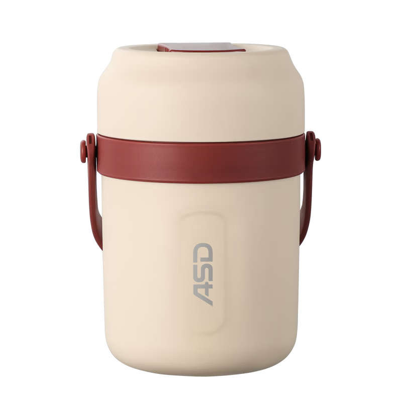 爱仕达RWS18H11WG-W 灵动系列保温提锅米色1.8L