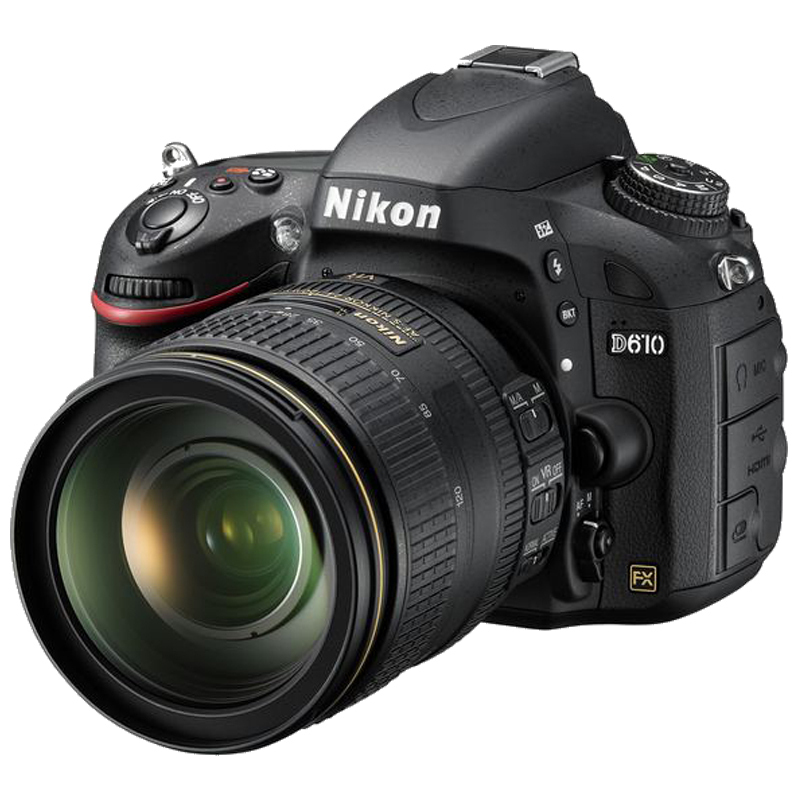 Nikon/尼康 D610 套机24-120mm镜头全画幅单反专业数码照相机