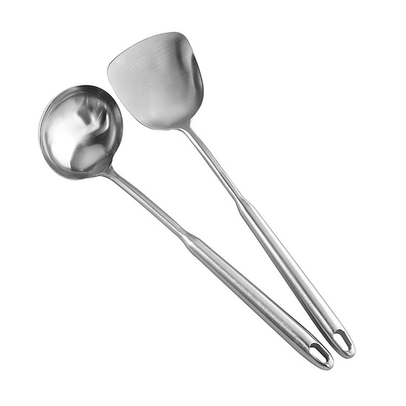 橙亿鸿 不锈钢无磁全钢锅铲汤勺 二件套/件高清大图