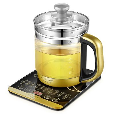 智能款 生活元素智能养生壶1.8L大容量加厚玻璃全自动家用多功能煮茶花茶
