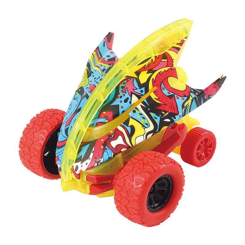 乐加酷抖音同款玩具惯性陀螺车宝宝玩具汽车男女孩儿童玩具车越野翻斗