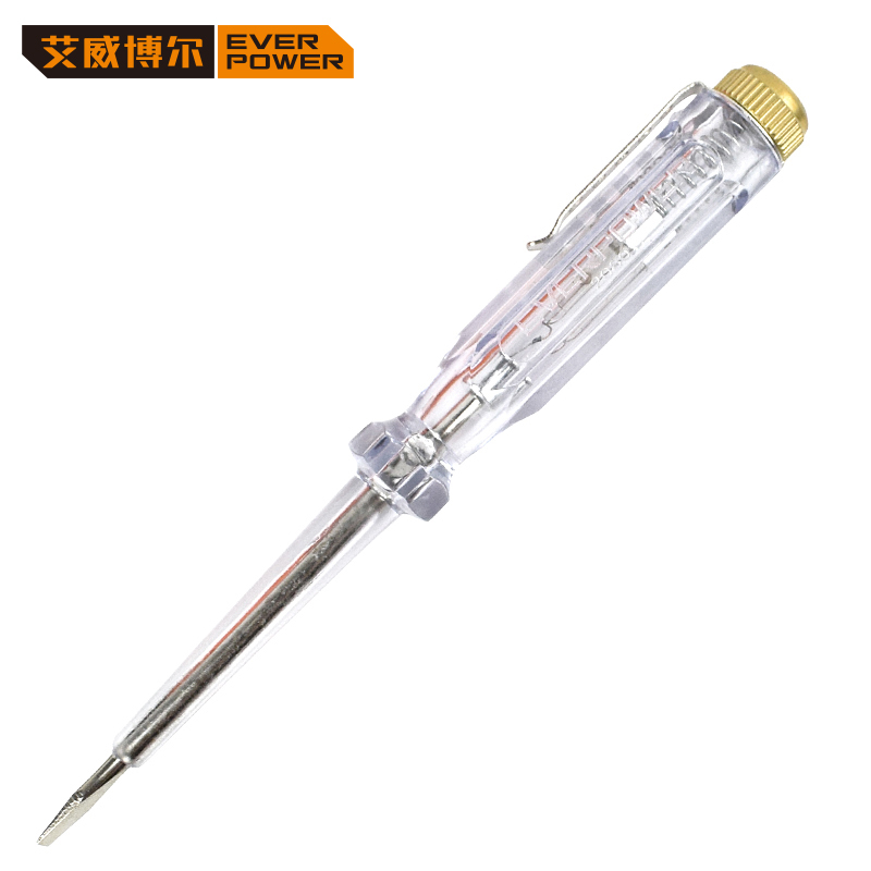 艾威博尔(EVERPOWER)208012 铜头测电笔140mm 24个装