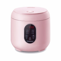 西屋(Westinghouse)电饭煲 家用2升迷你电饭锅 家用智能2L多功能电饭煲 WRC-0211B粉色