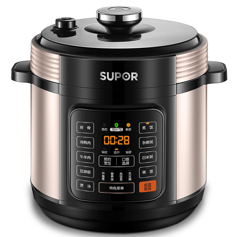 苏泊尔(SUPOR) SY-60YC8010EQ 电压力锅高电压力锅 6L