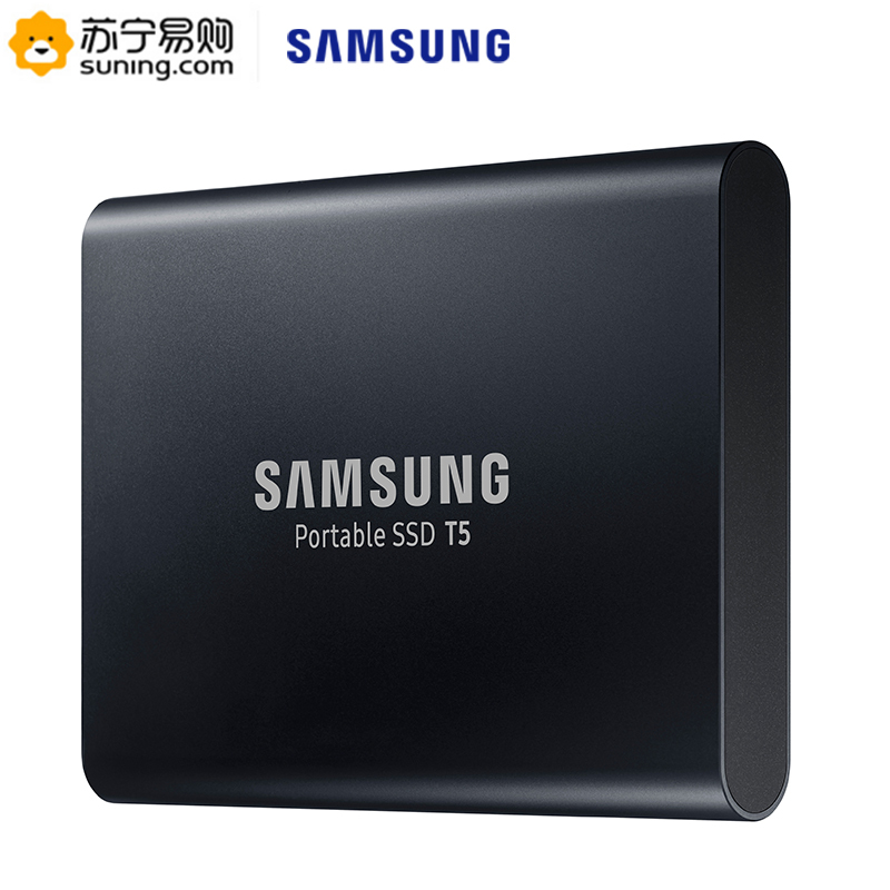 三星(SAMSUNG)T5 2TB移动硬盘usb3.1 typec金属加密手机mac电脑ps4高速移动固态硬盘pssd