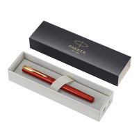 派克PARKER 钢笔 威雅系列XL满堂红金夹墨水笔 学生商务办公日常书写专用 0.5mm金属不锈钢F笔尖