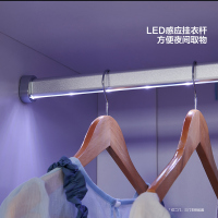 全友家居 简约北欧衣柜 平开门衣柜衣橱欧式卧室整体衣柜