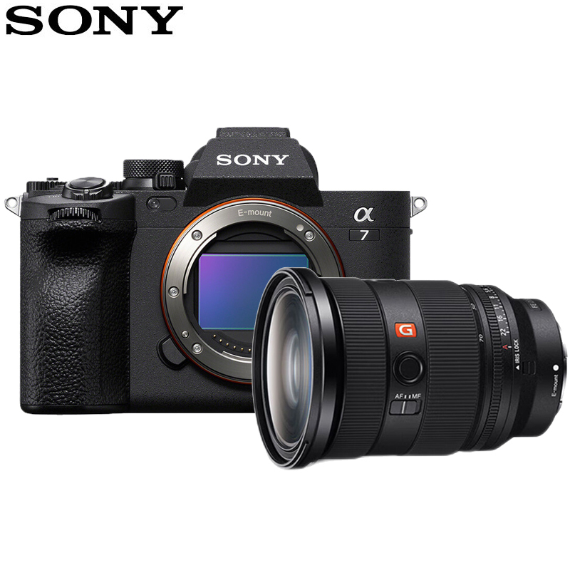 索尼 A7M4 全画幅微 单数码相机 ILCE-7M4/A7M4/a74单机身+FE 24-70mm F2.8 GM二代