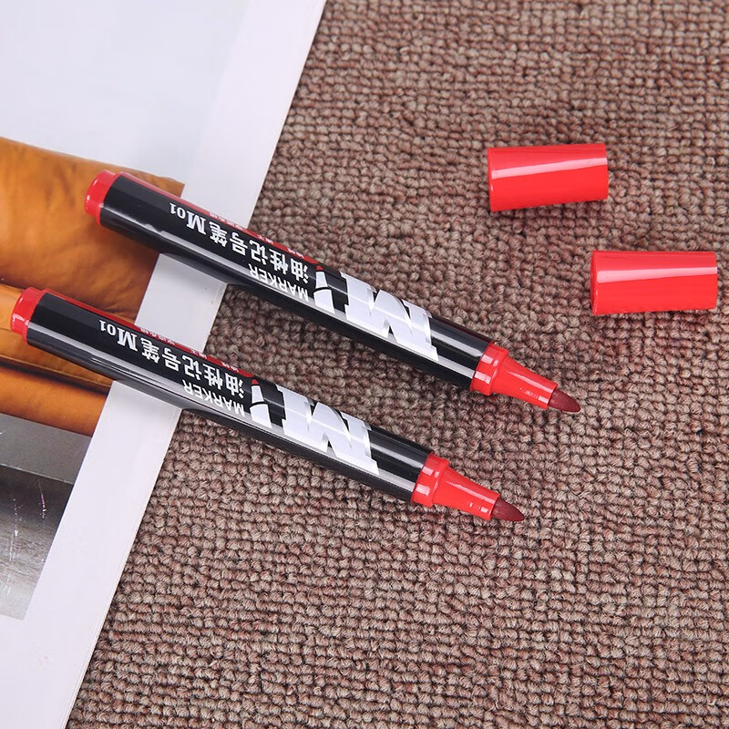 晨光(M&G)记号笔油性M01(红)APMY2204高清大图