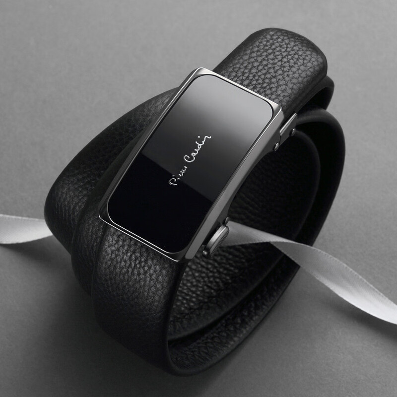 皮尔卡丹(pierre cardin)新款休闲男式自动扣皮带W9C803200-1YA高清大图