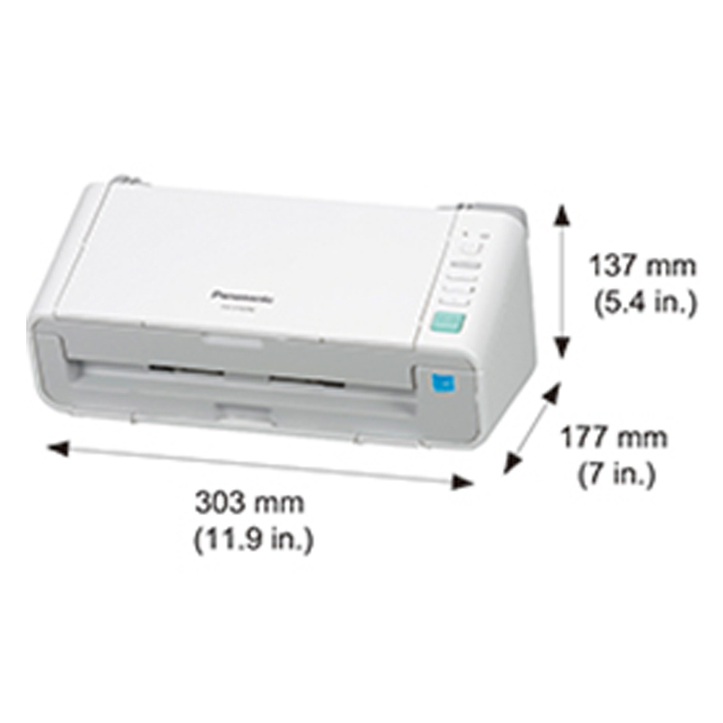 松下(Panasonic)KV-S1026C高速高清自动双面馈纸A4彩色文档办公扫描仪 30PPM-SZ