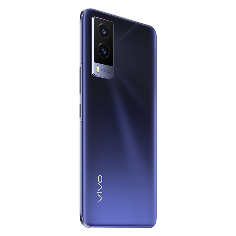 vivo Y71t 8GB+128GB 午夜蓝 天玑810芯片 2k-OLED超清屏幕 44W疾速闪充 6400万超清影像系统 屏幕指纹 5G双模手机