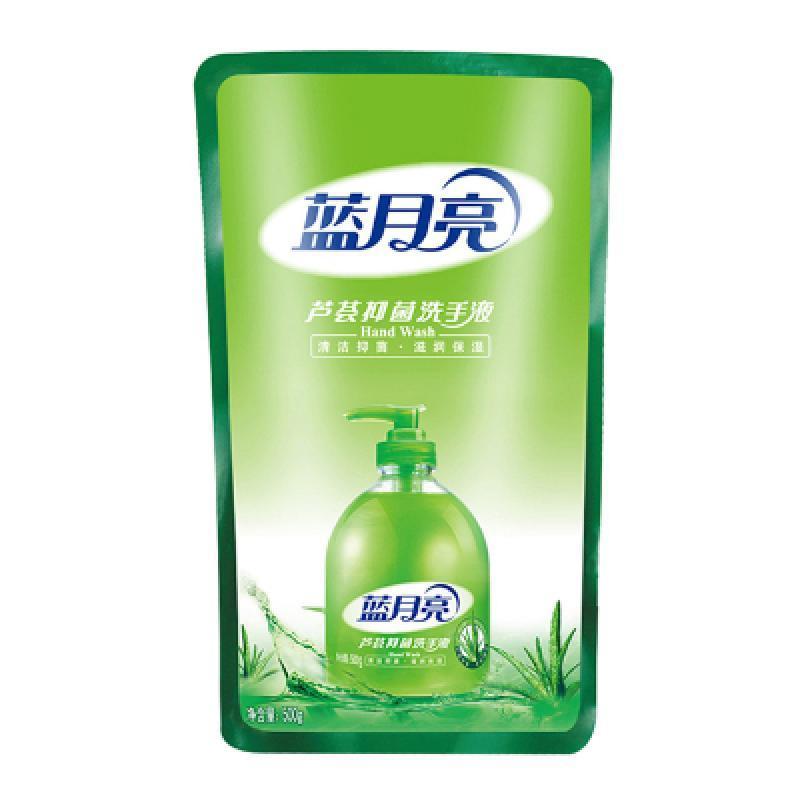 蓝月亮 500g 洗手液 芦荟 袋装