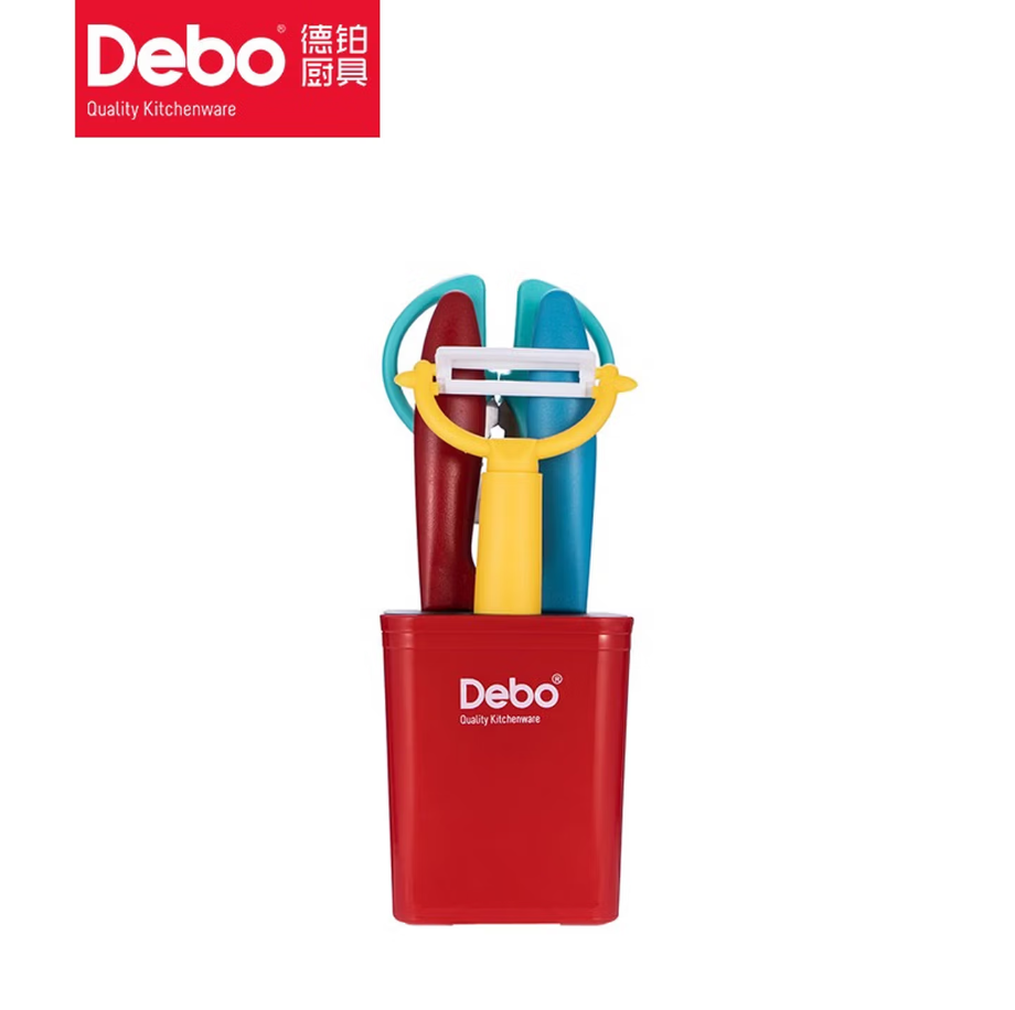 德铂Debo多功能厨房刀具家用厨师刀锋利耐用德国工艺抗菌设计高清大图